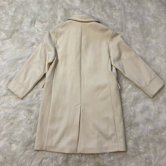 Zara Cream Trench Coat - Picture 11 of 13